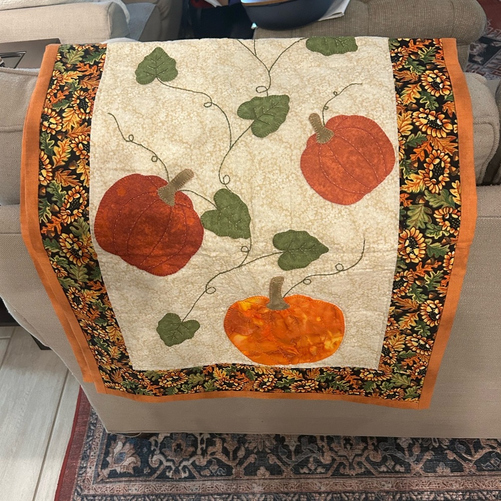•Fall Autumn Table Runner 48”x21”
Like New